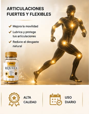 siéntete 10 años mas joven. Empieza hoy con REJUVEX ULTRA